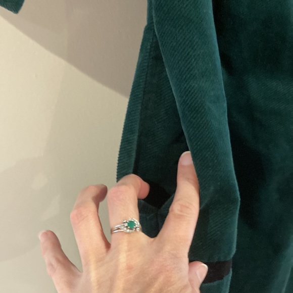 Tailored velvety/corduroy? green boden dress - Picture 5 of 8
